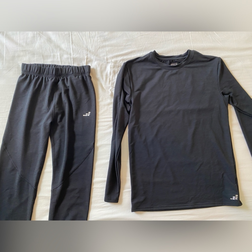 M| BGC Men’s Cold Weather long sleeve crew shirt and pants